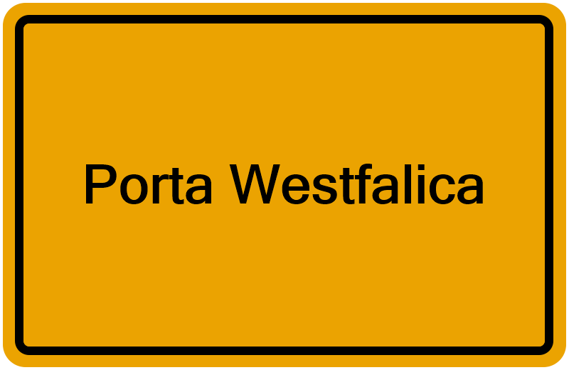 Handelsregisterauszug Porta Westfalica